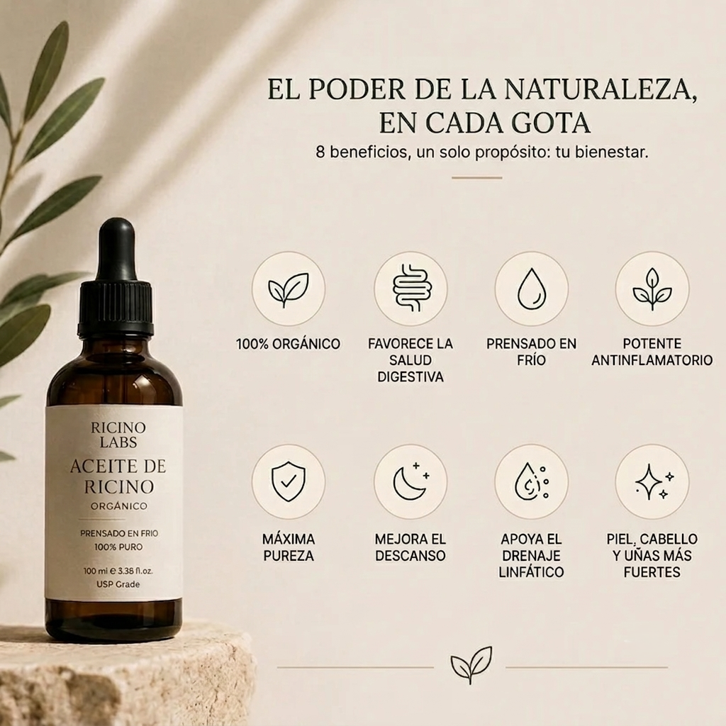 Pack Completo de Aceite de Ricino