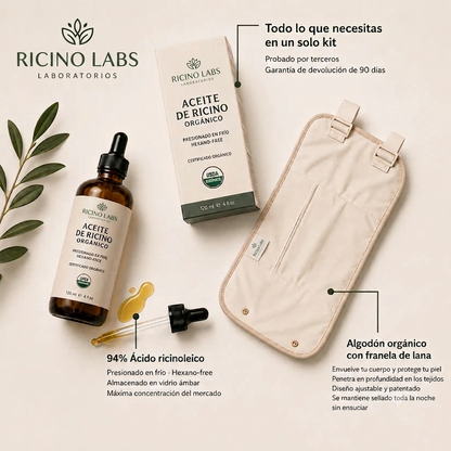 Pack Completo de Aceite de Ricino